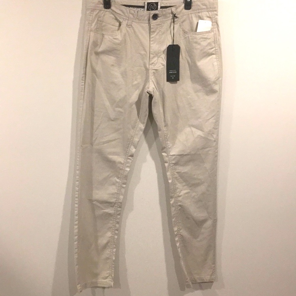 PROJEK RAW Casual Off-White Pants Size 38/32